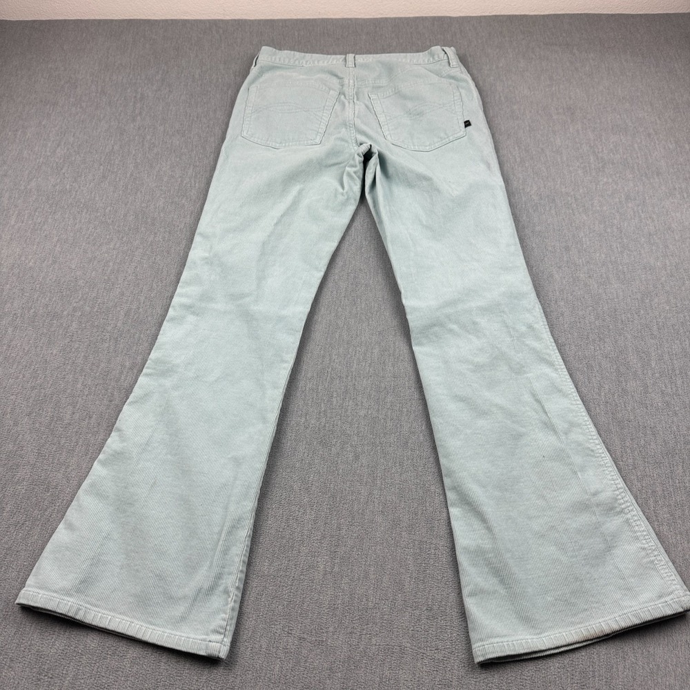 Abercrombie & Fitch‎ Pants Womens 6 Fits 29x31 Blue Corduroy Bootcut Flared Y2k - Picture 12 of 13